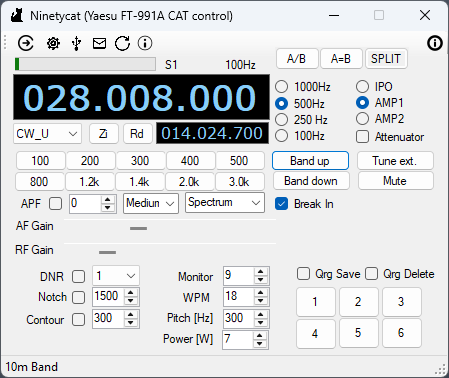 Nintetycat Hauptfenster
